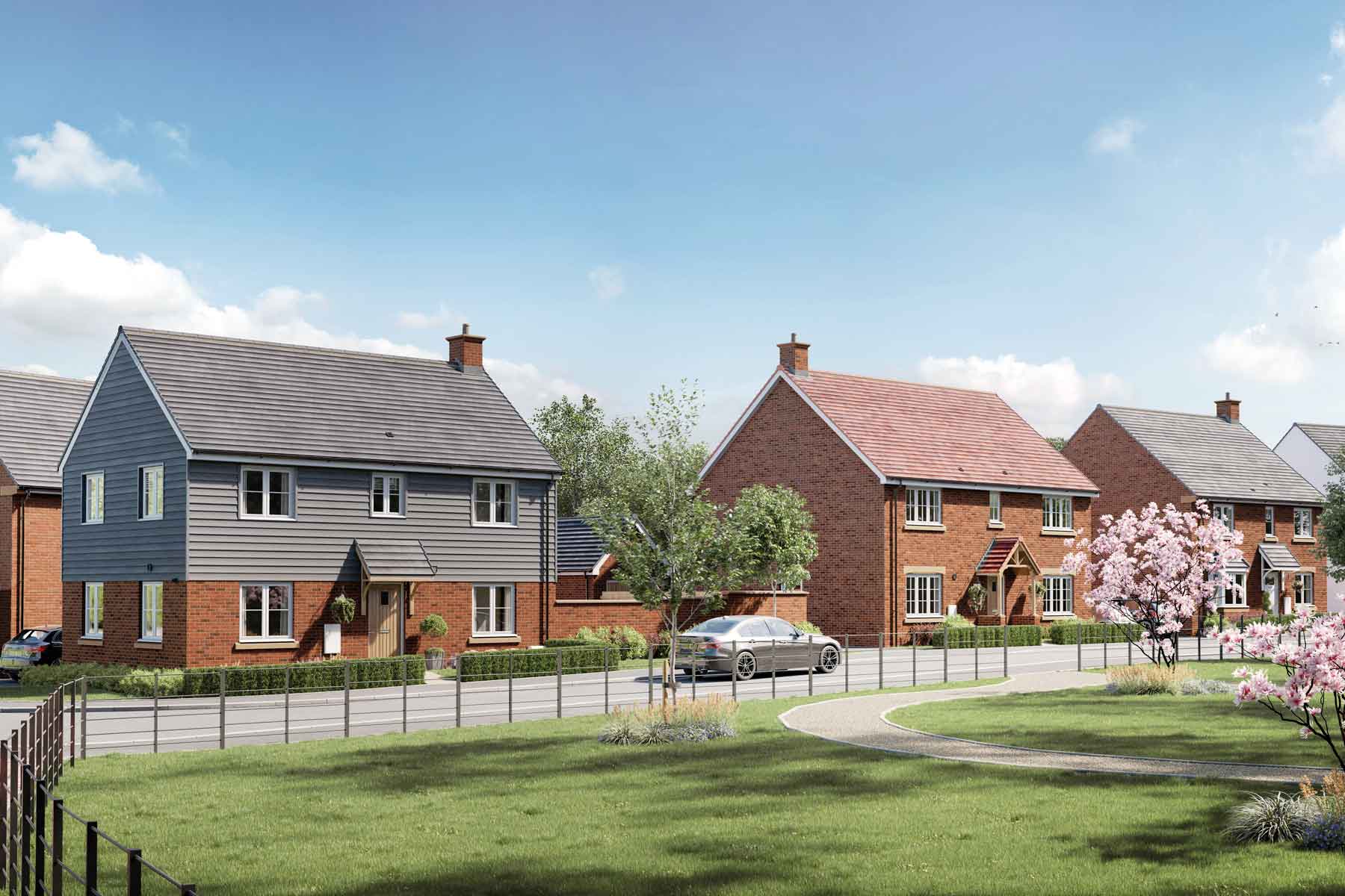 Artist's impression of Whittle Gardens