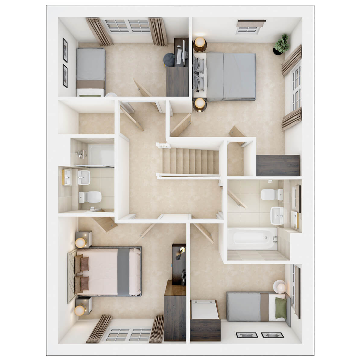 First floor of the Plumdale