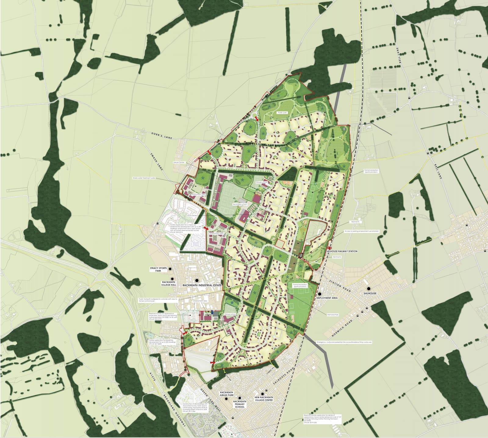 rackheath master plan 2026