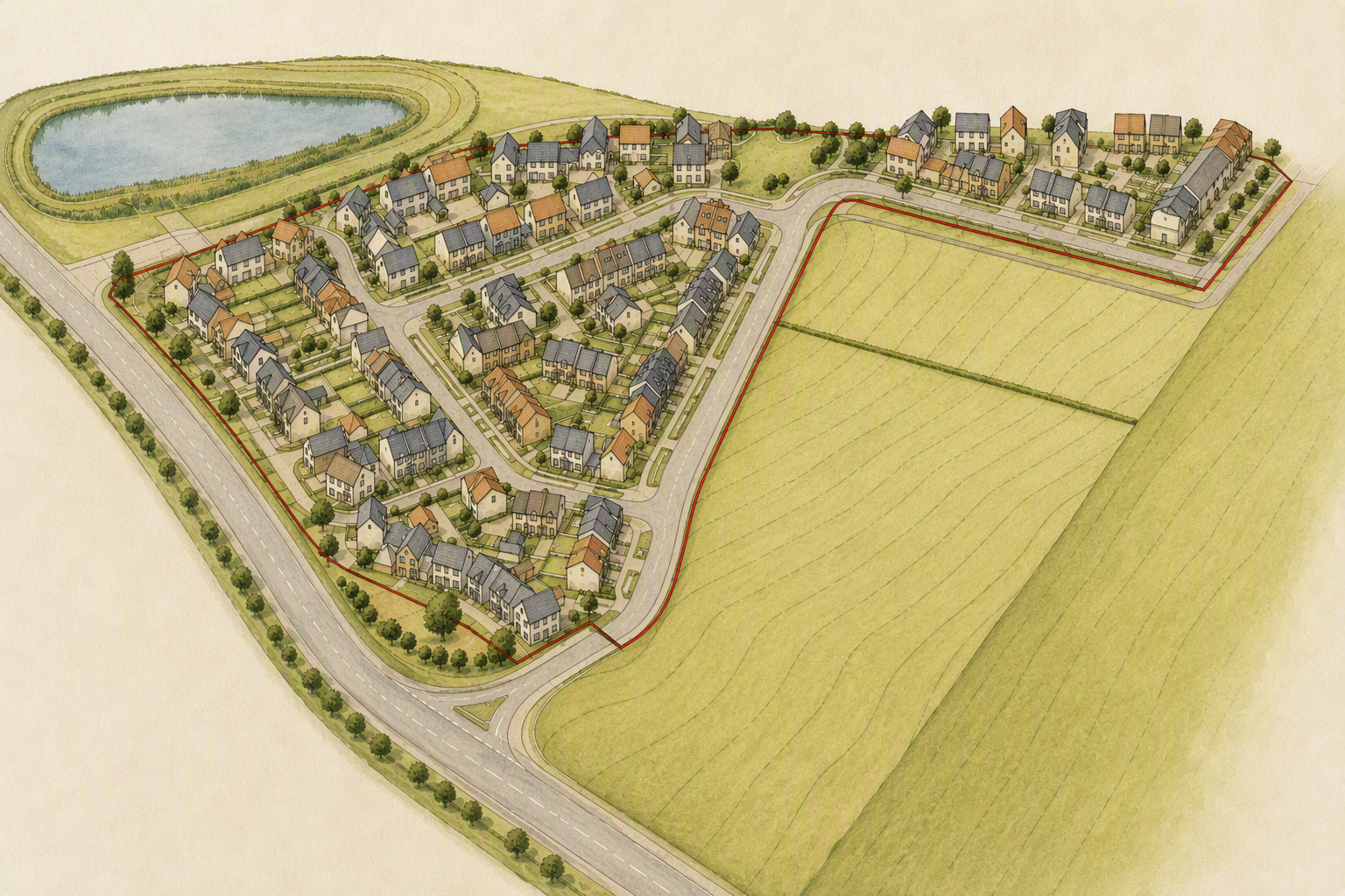 Illustrative 3D image of proposals on phase 2A