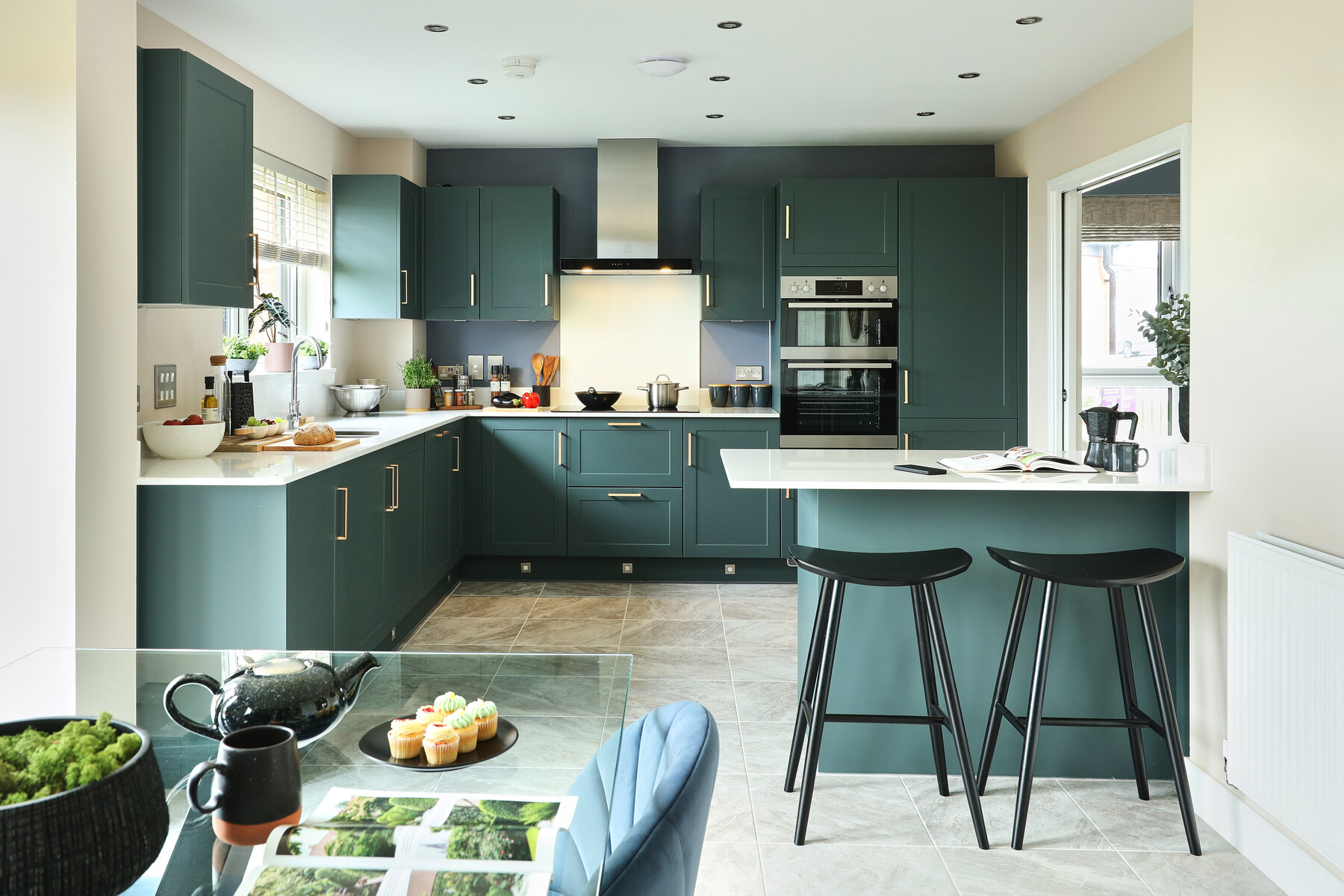 Spend time with the family in the sociable kitchen/diner 