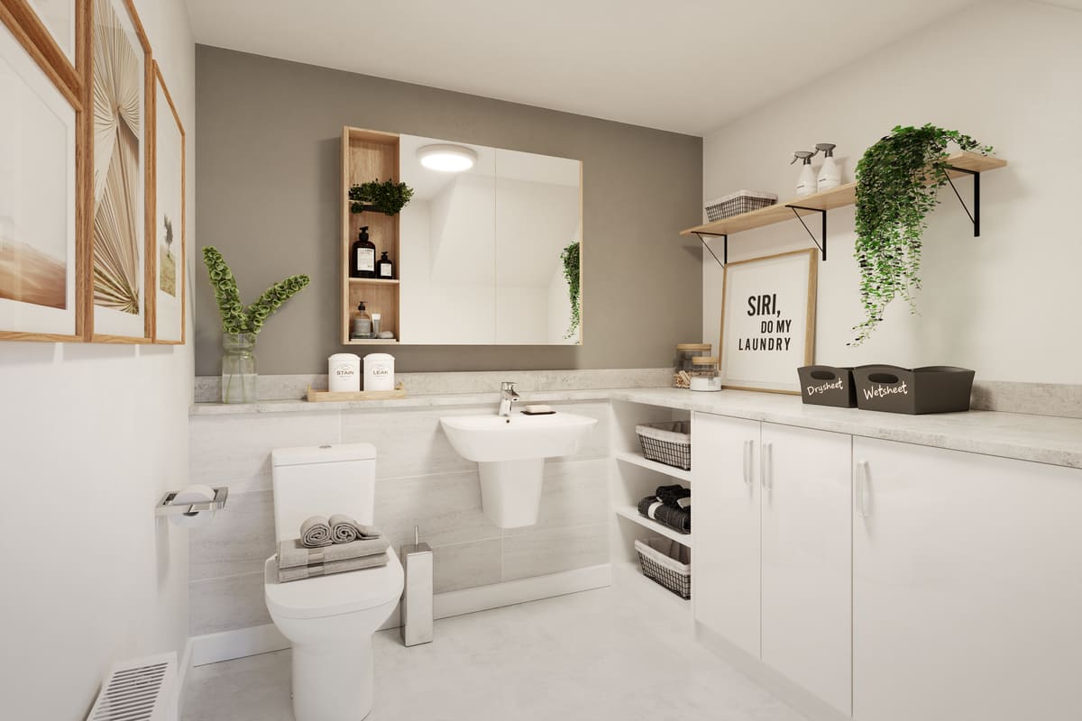 Cloakroom/ utility room