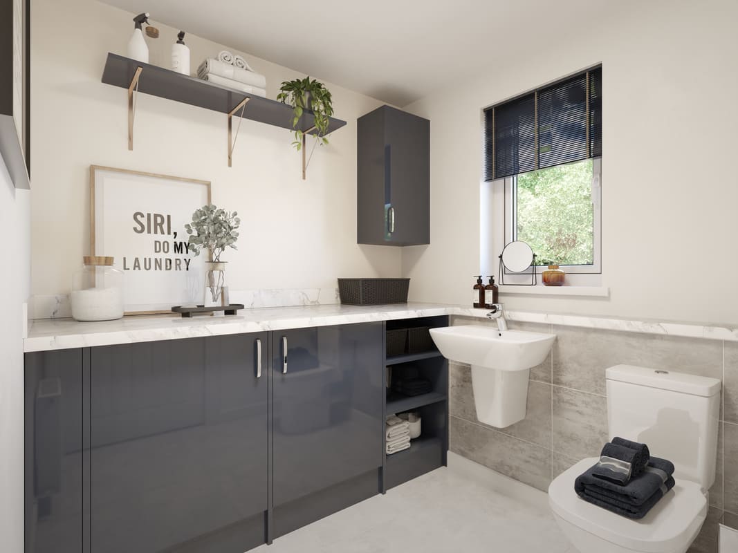 cloakroom & utility room