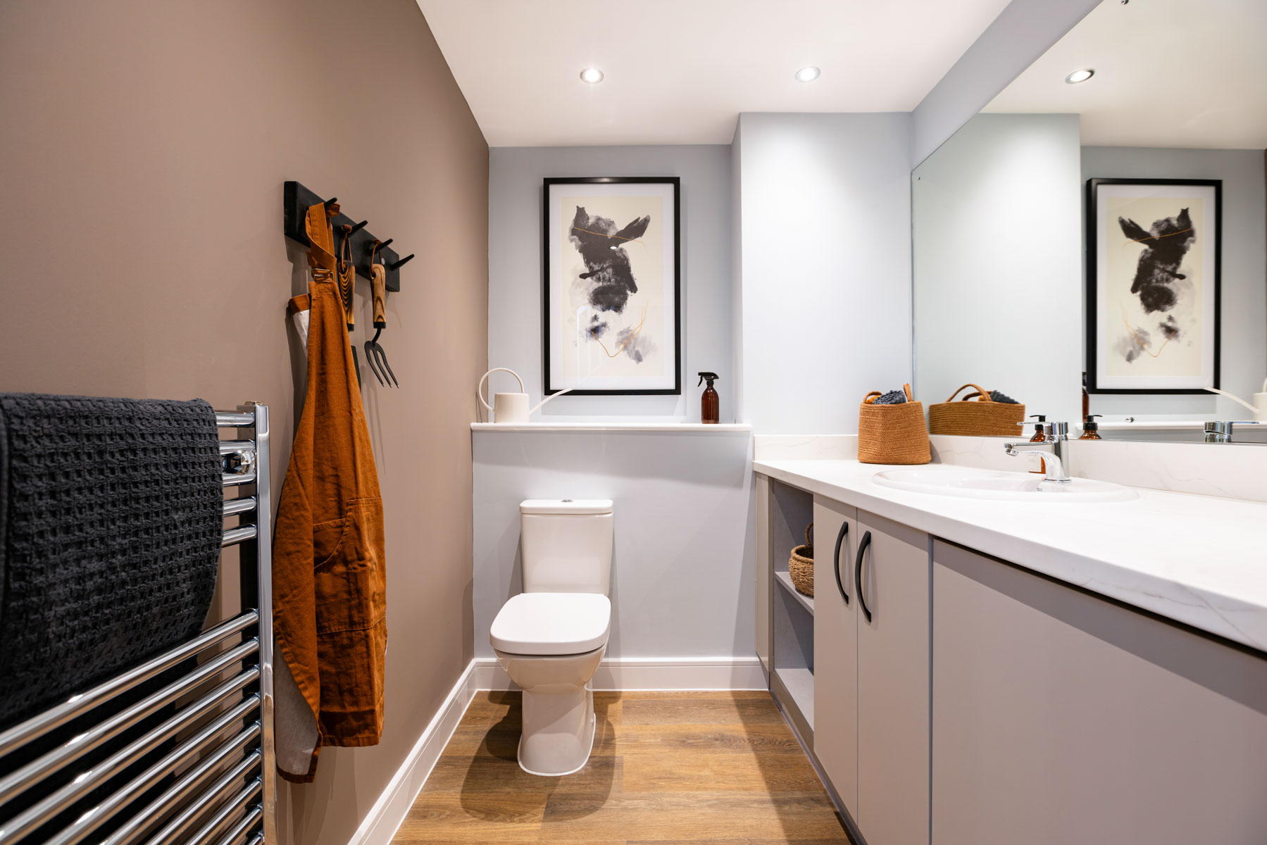Downstairs cloakroom