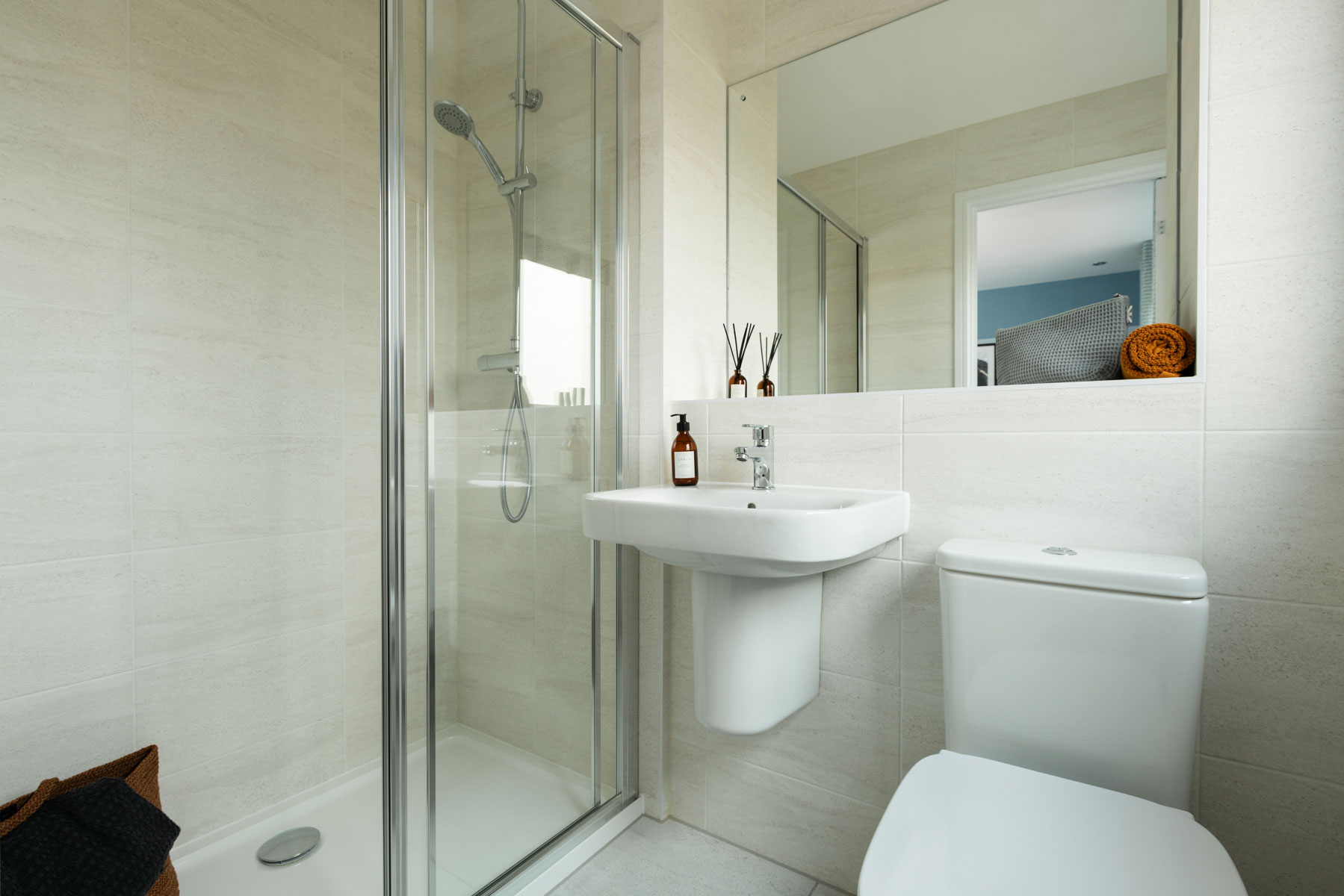 Toilet and shower