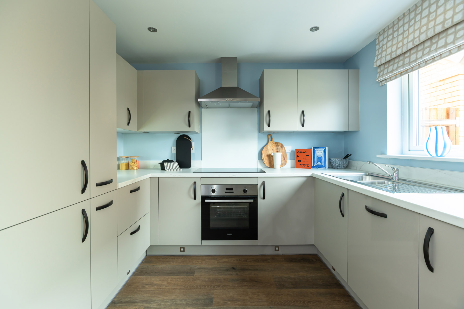 Kitchen with oven