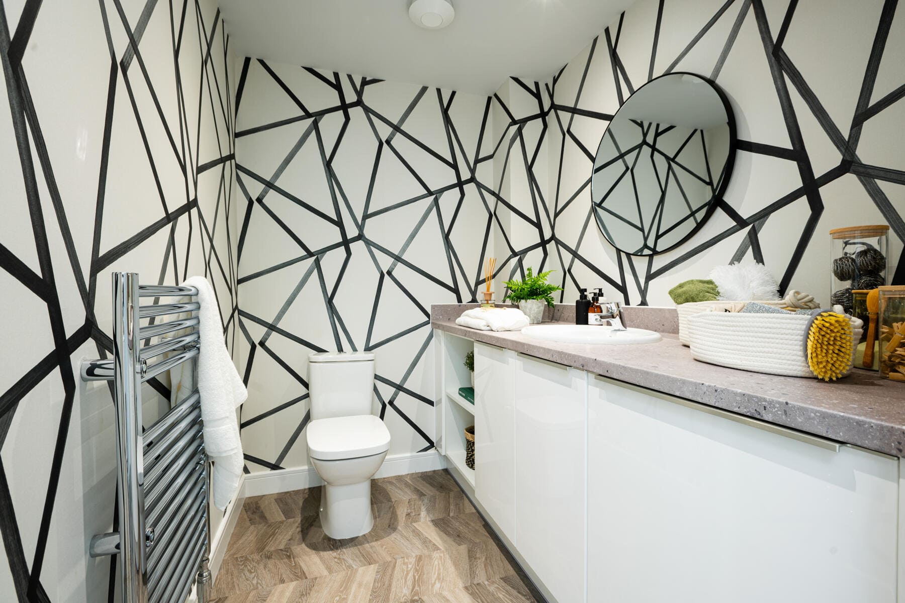 Downstairs toilet & units