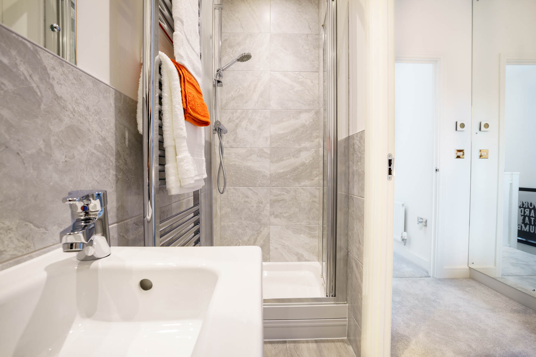 En suite with shower