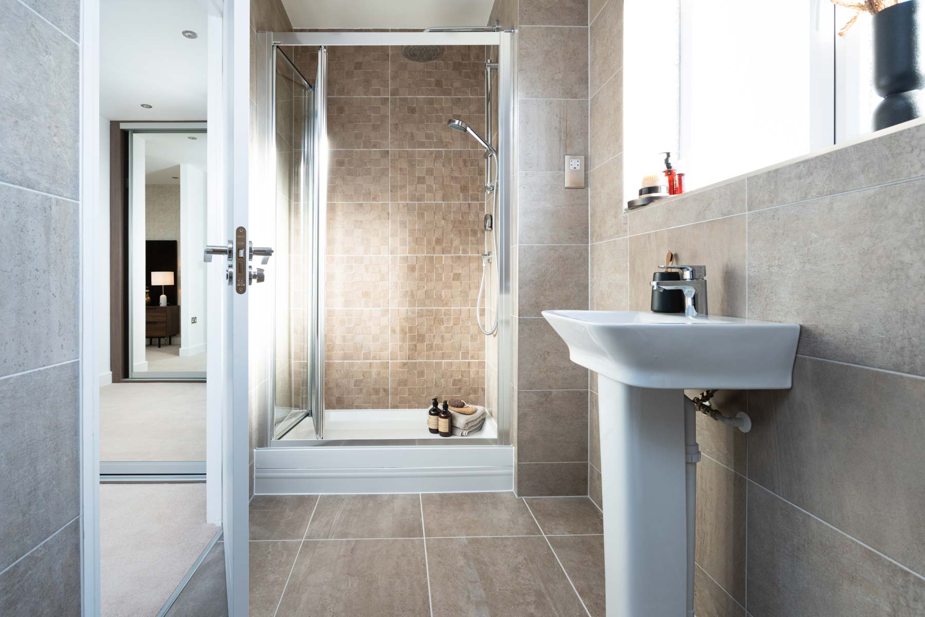 En suite shower room