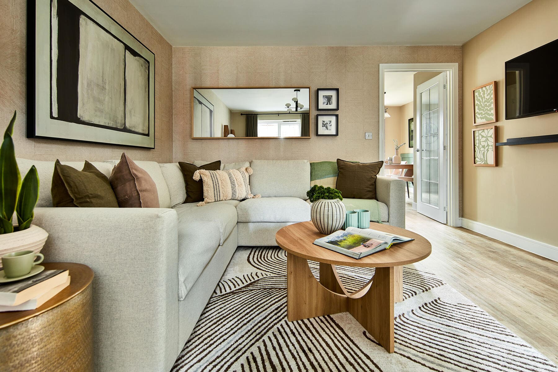 Sofa and coffee table