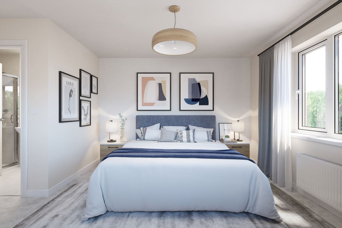 Bedroom 1 with ensuite