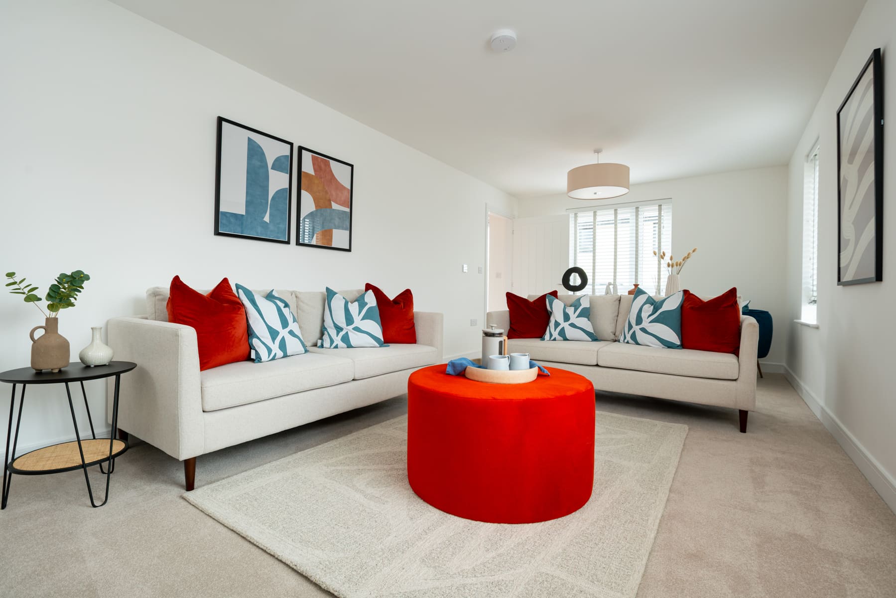 Sofas and coffee table