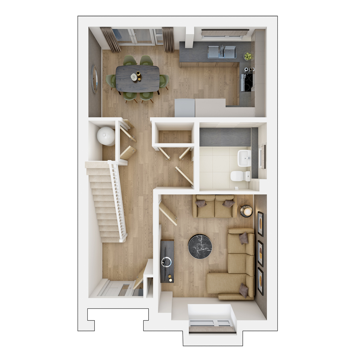 Keeford Ground Floor Plan