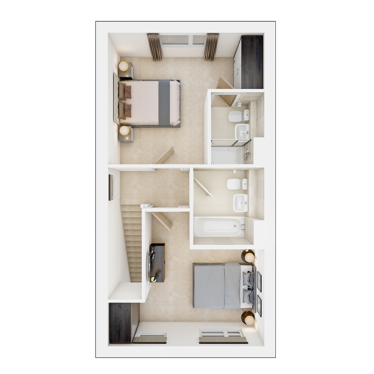 Altbury Second Floor Plan