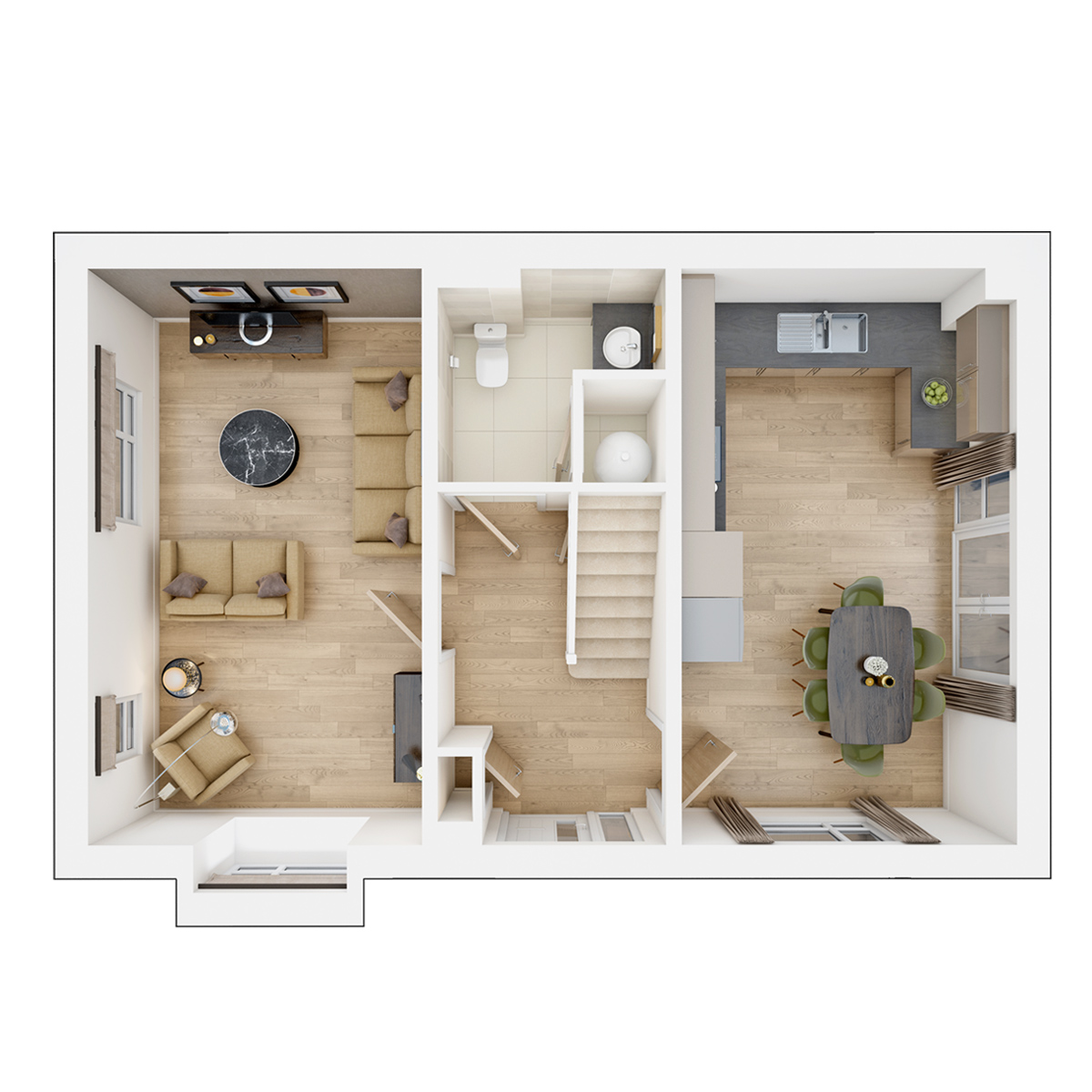 Aynesdale Ground Floor Plan