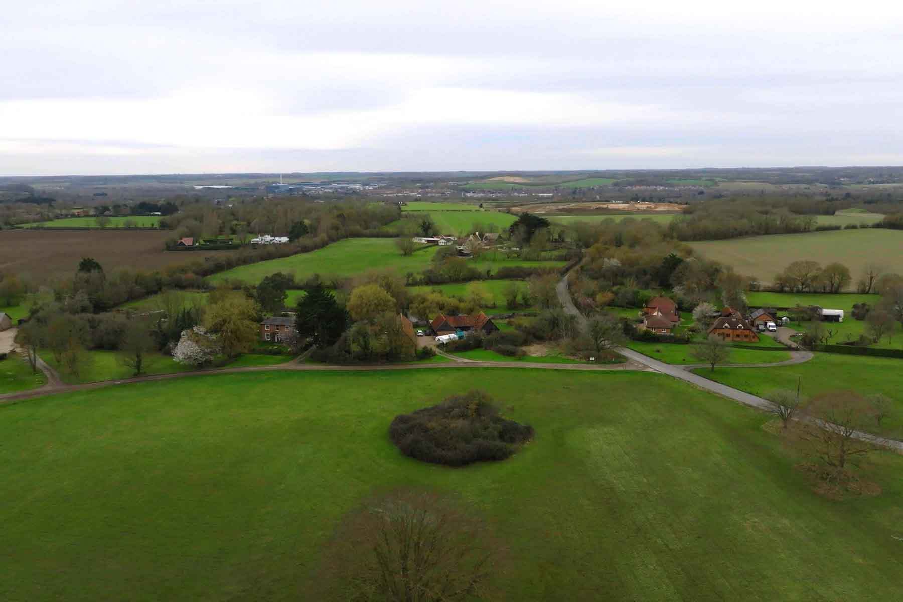 Fields and trees in Barham