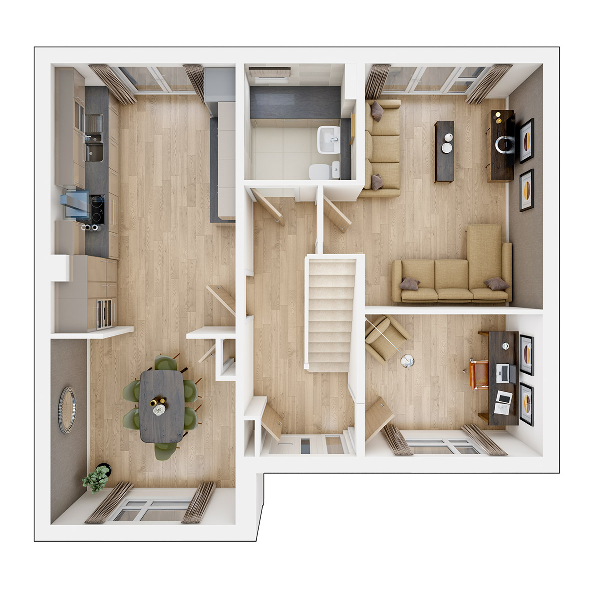 Shilford Ground Floor Plan