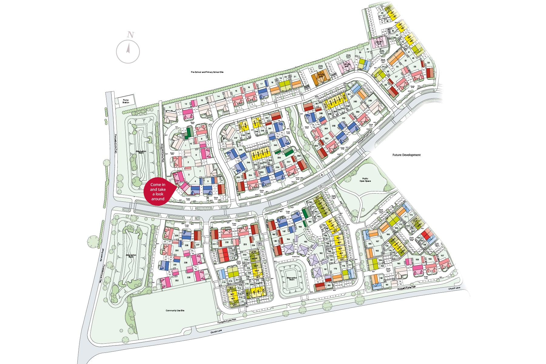 Barham Meadows - Site Plan