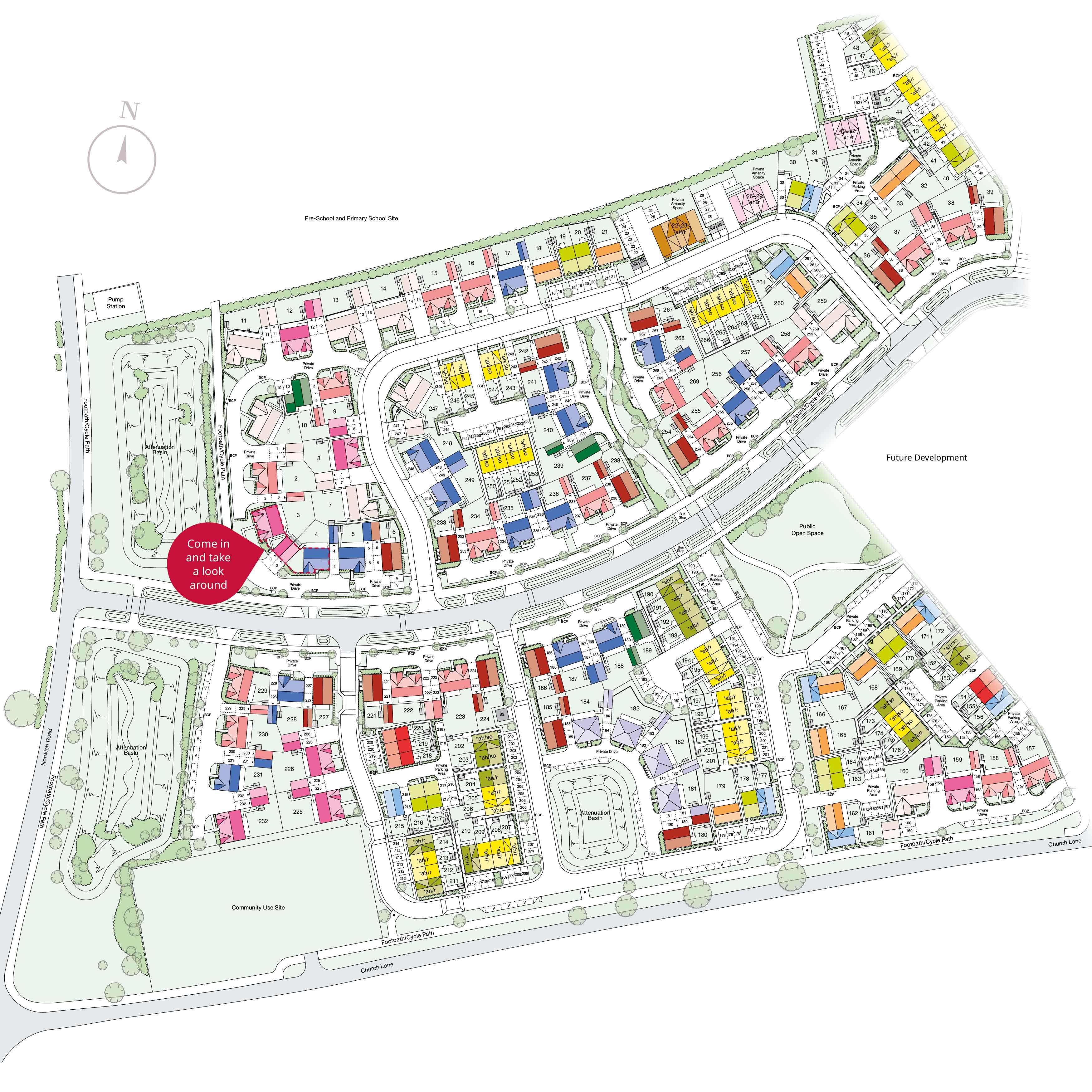 Barham Meadows - Site Plan