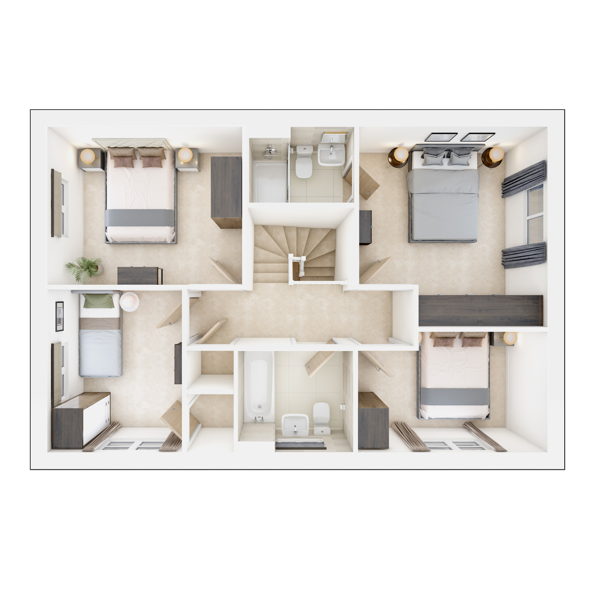 Trusdale First Floor Plan