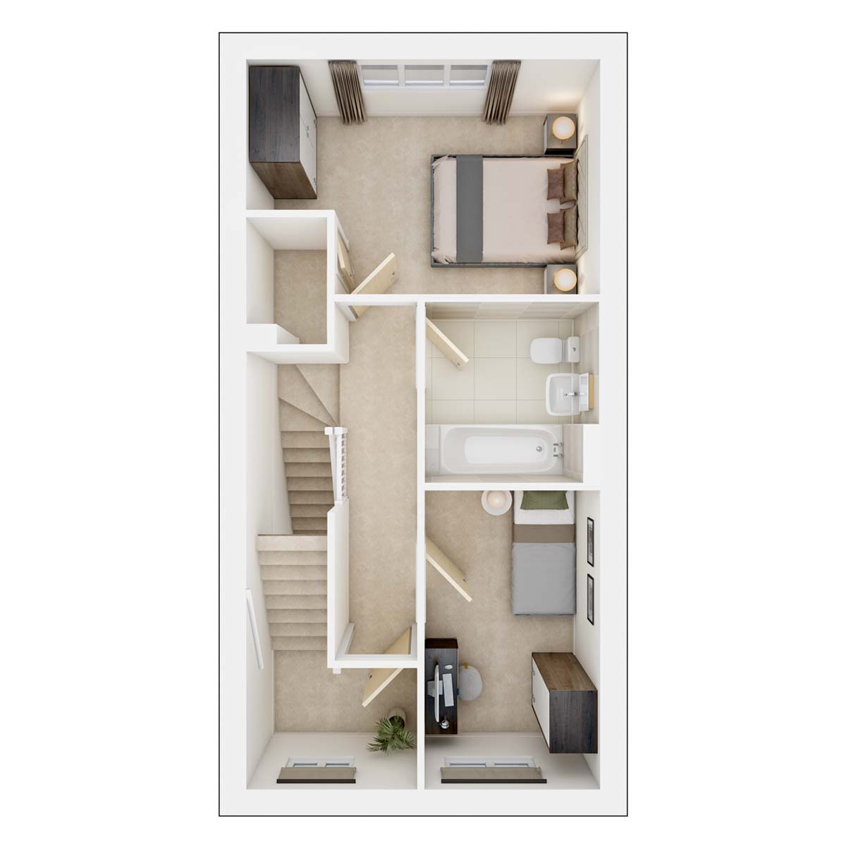 Braxton First Floor Plan