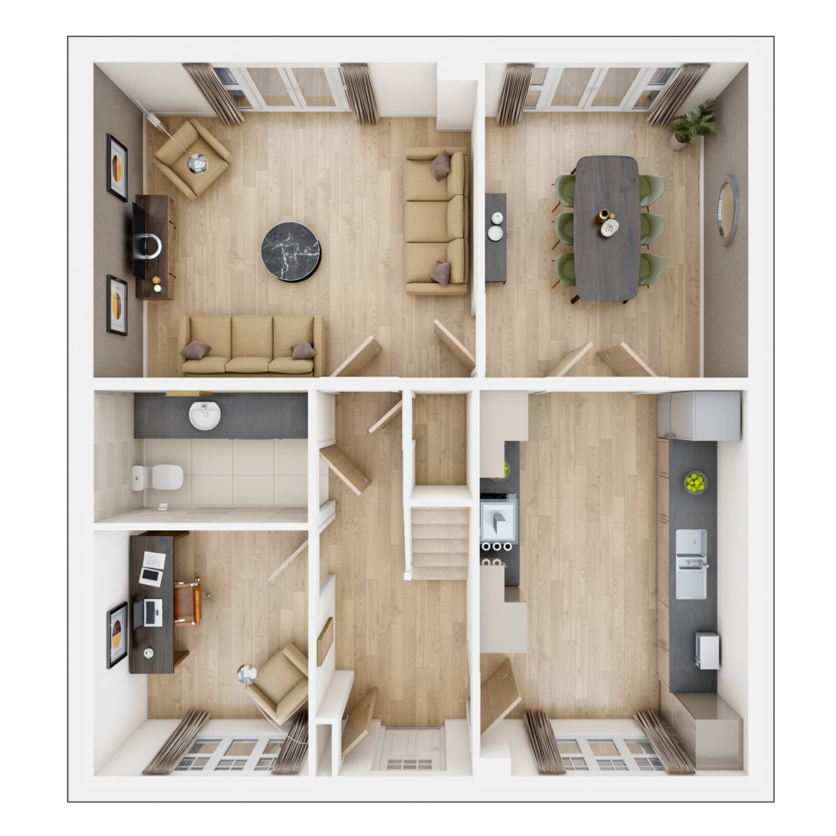 Marford Ground Floor Plan