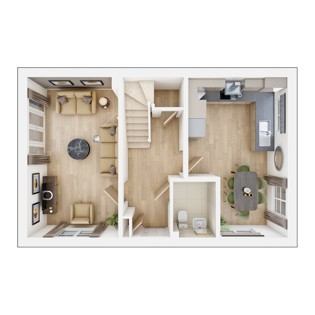 Kingdale Ground Floor Plan