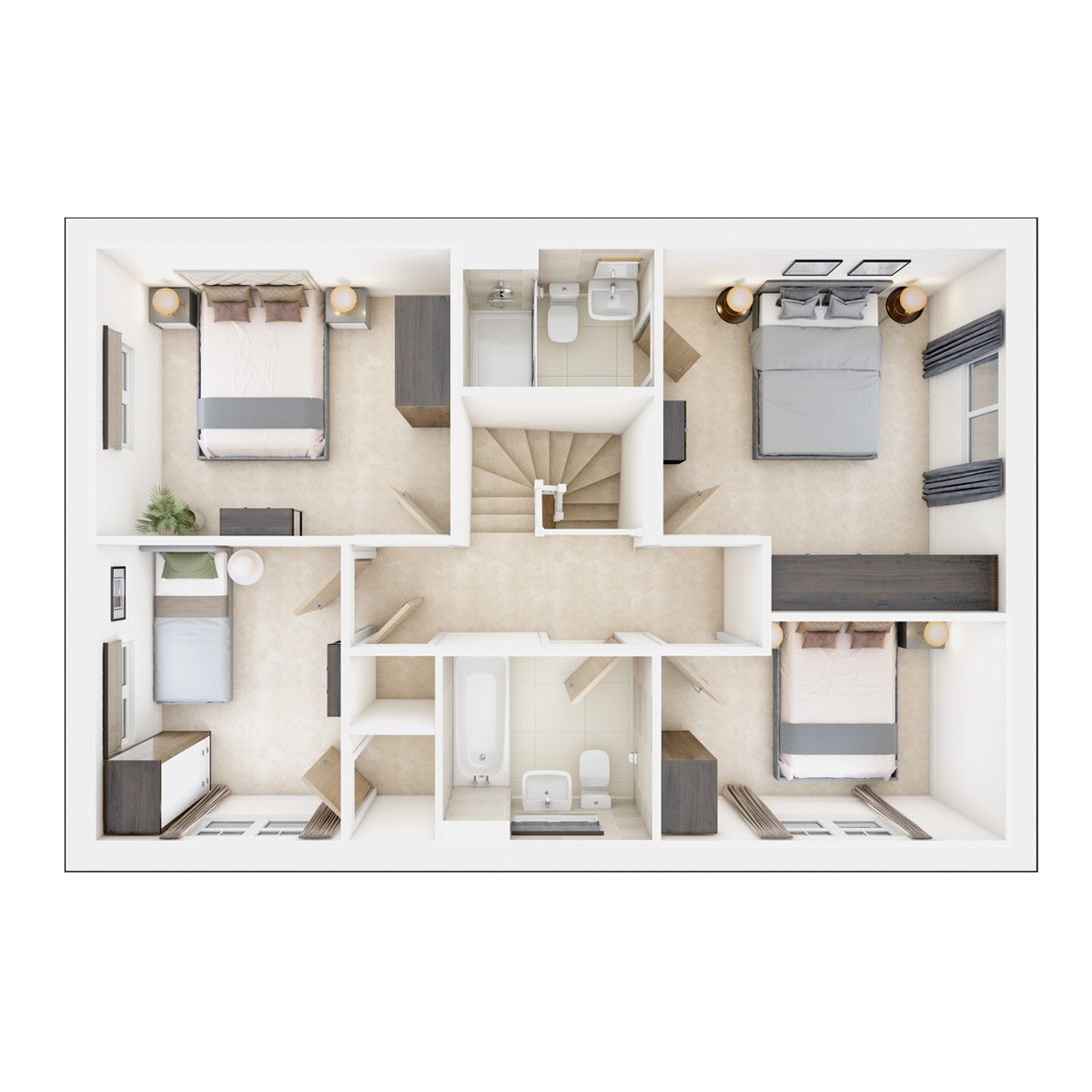 Trusdale First Floor Plan
