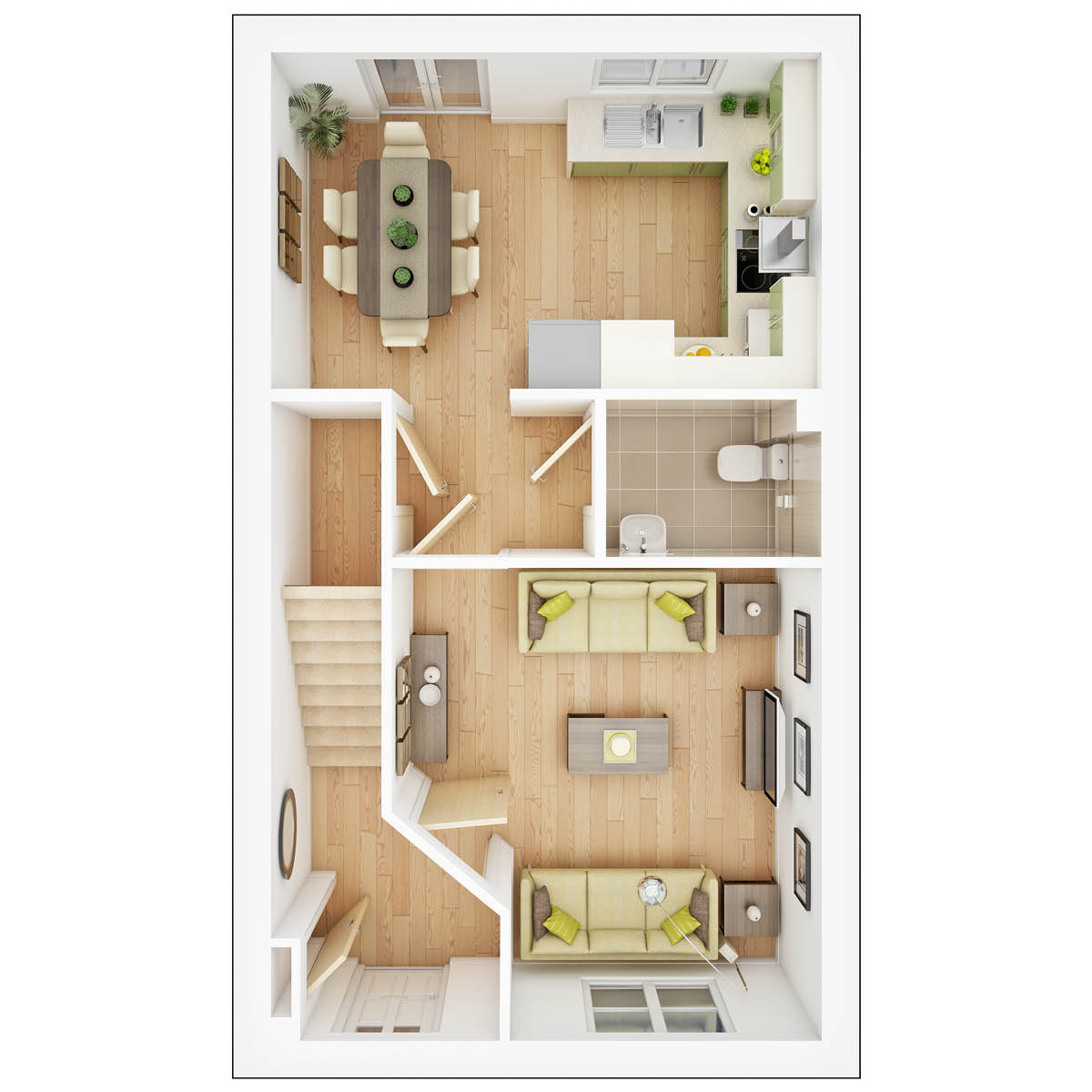Beauford Ground Floor Plan