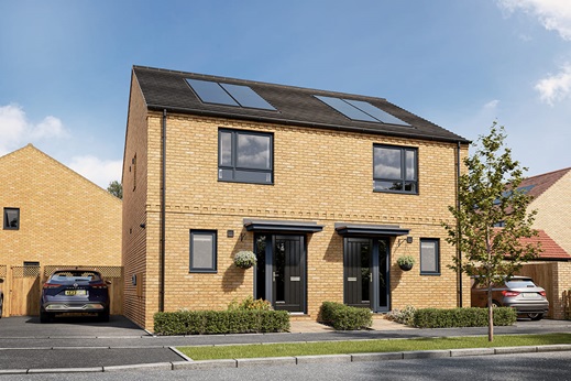 2 bedroom semi-detached