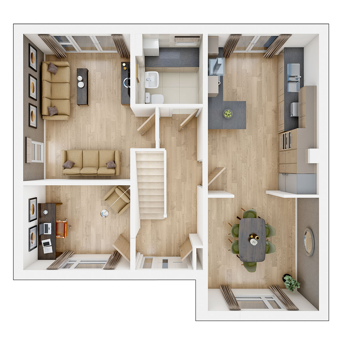 Shilford Ground Floor Plan