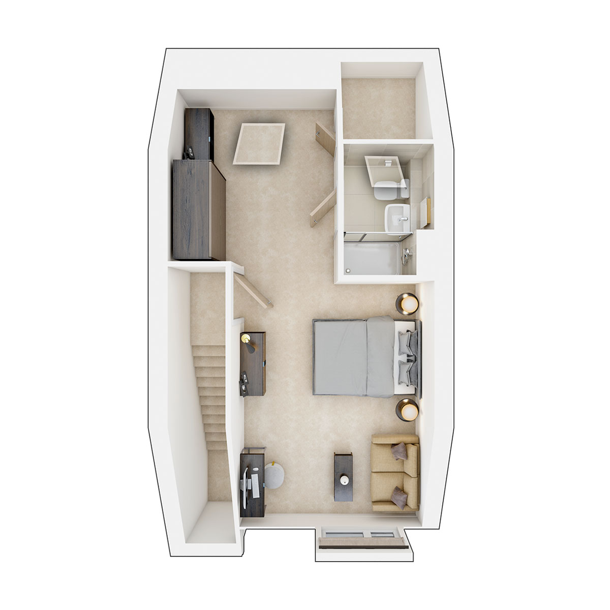 Harrton Second Floor Plan