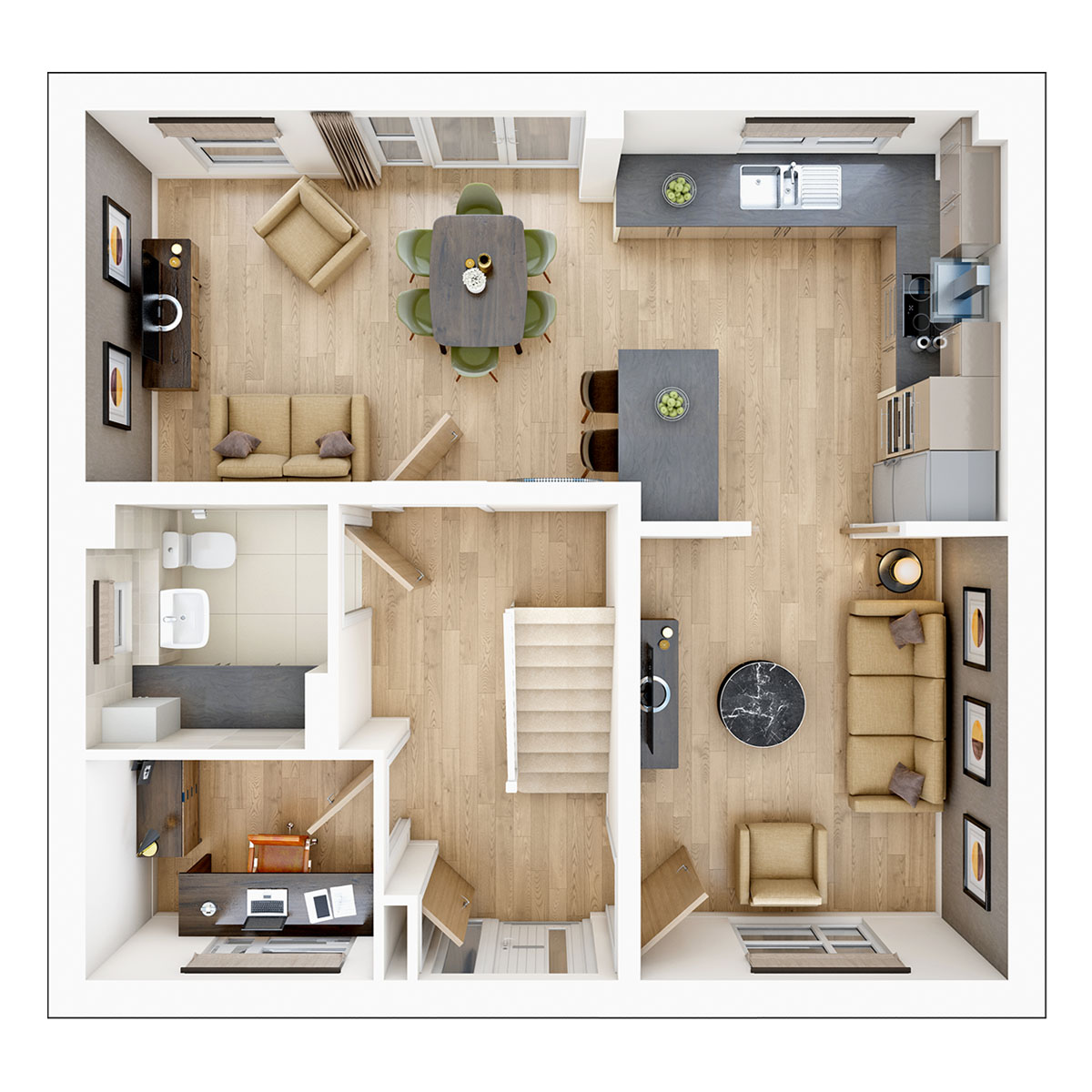 Aireton Ground Floor Plan