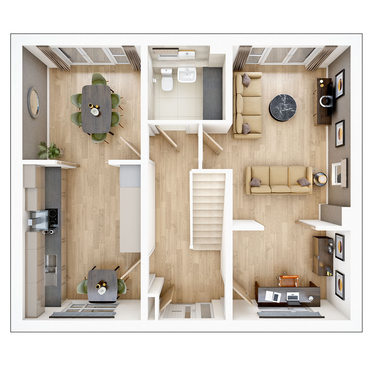 Dunnerton Ground Floor Plan
