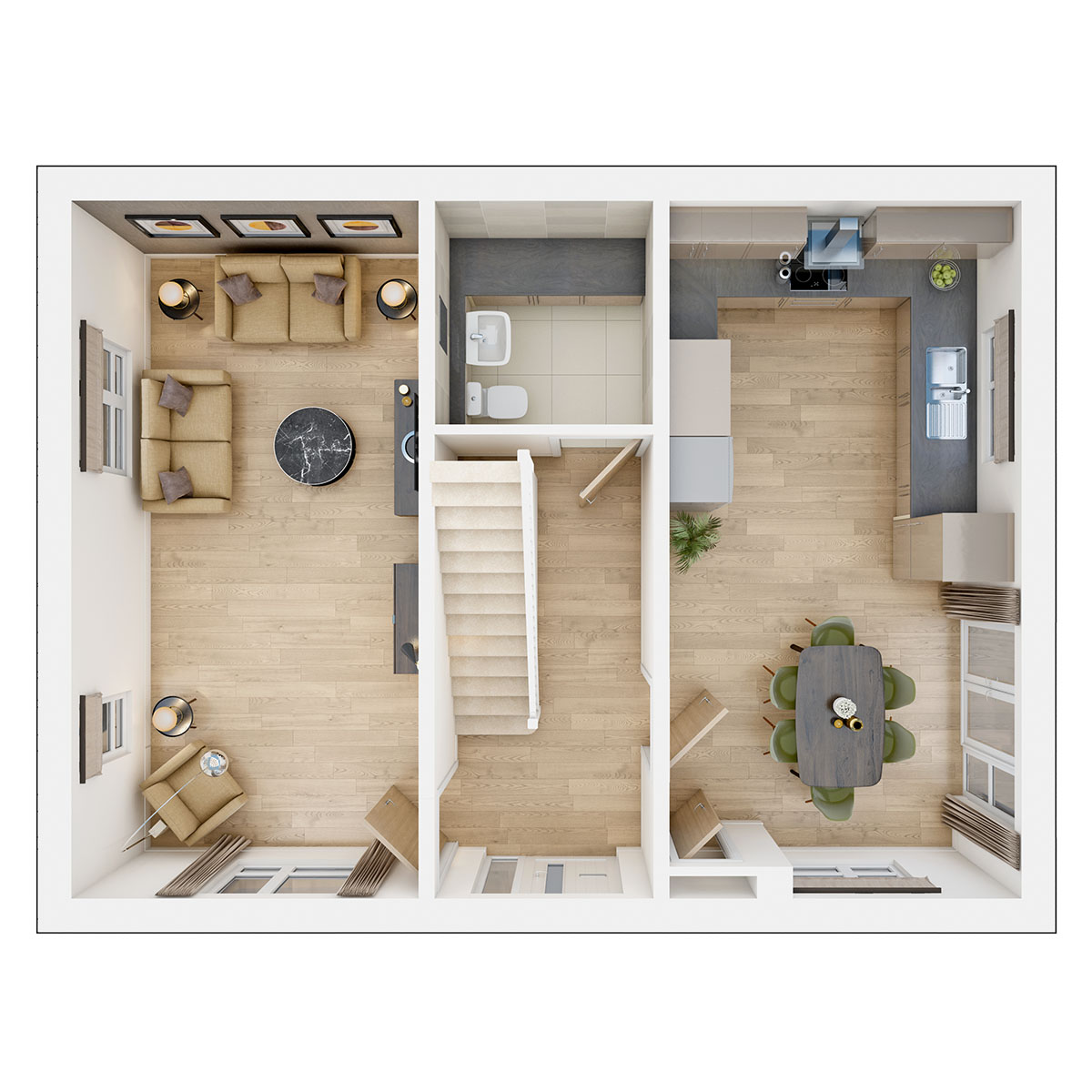 Plumdale Ground Floor Plan