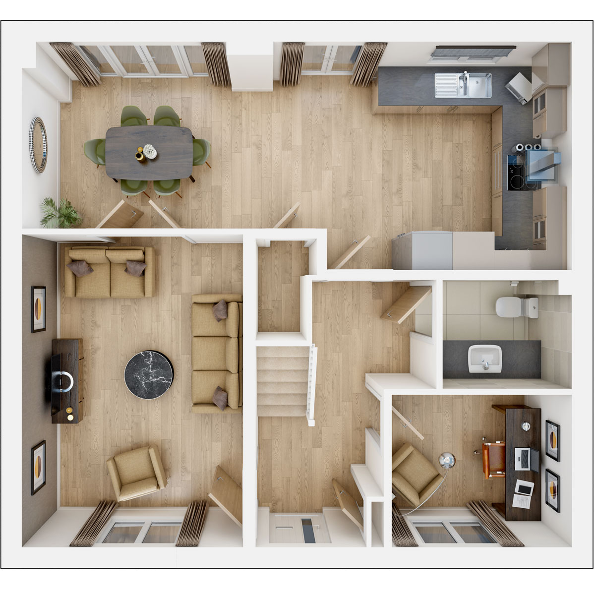 Garrton Ground Floor Plan