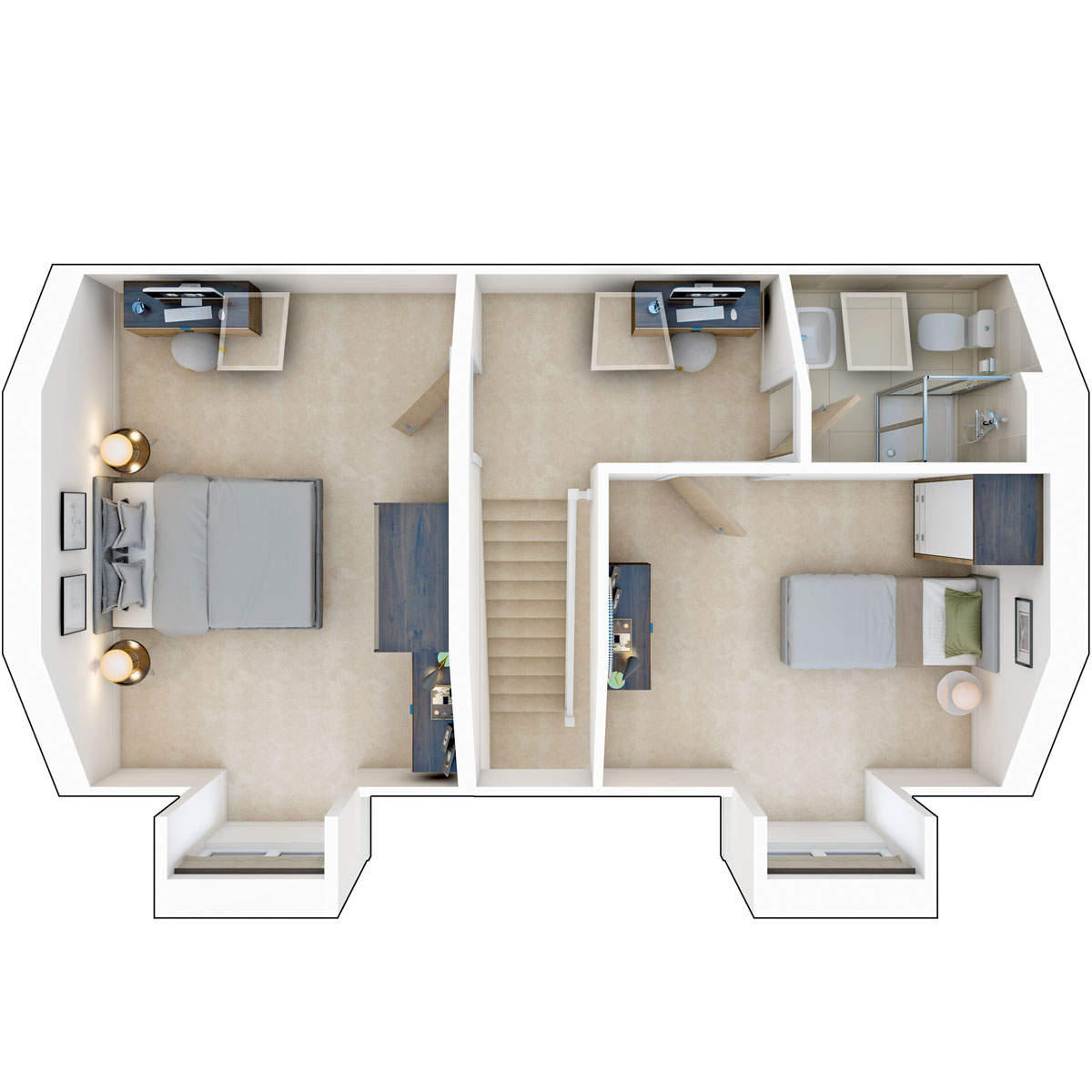 Garrton Second Floor Plan