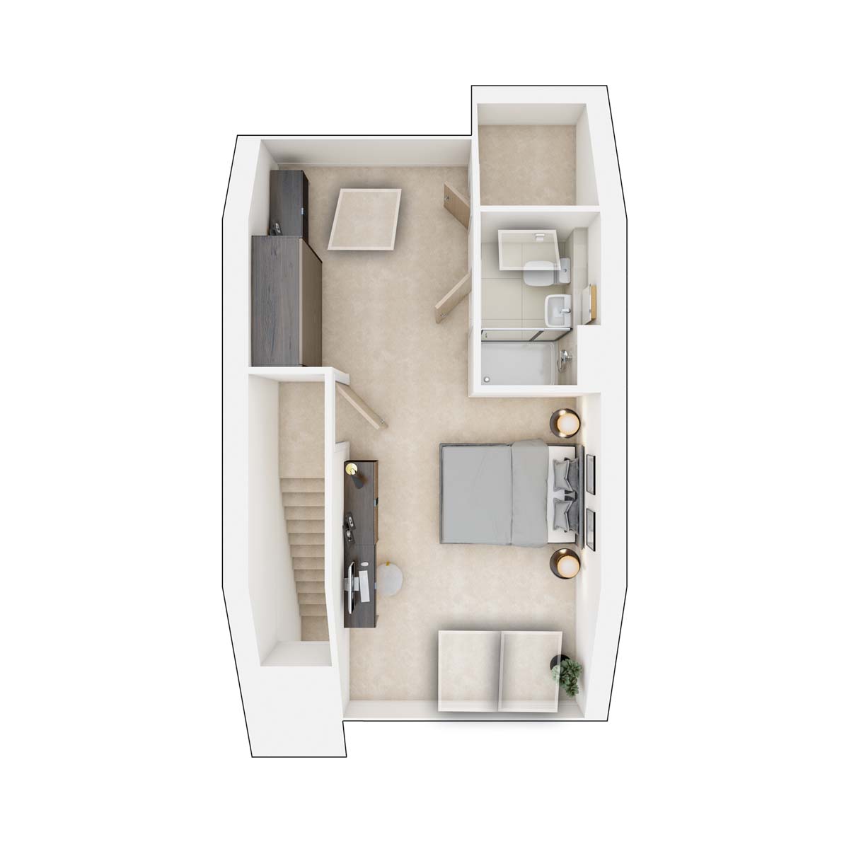 Harrton Second Floor Plan