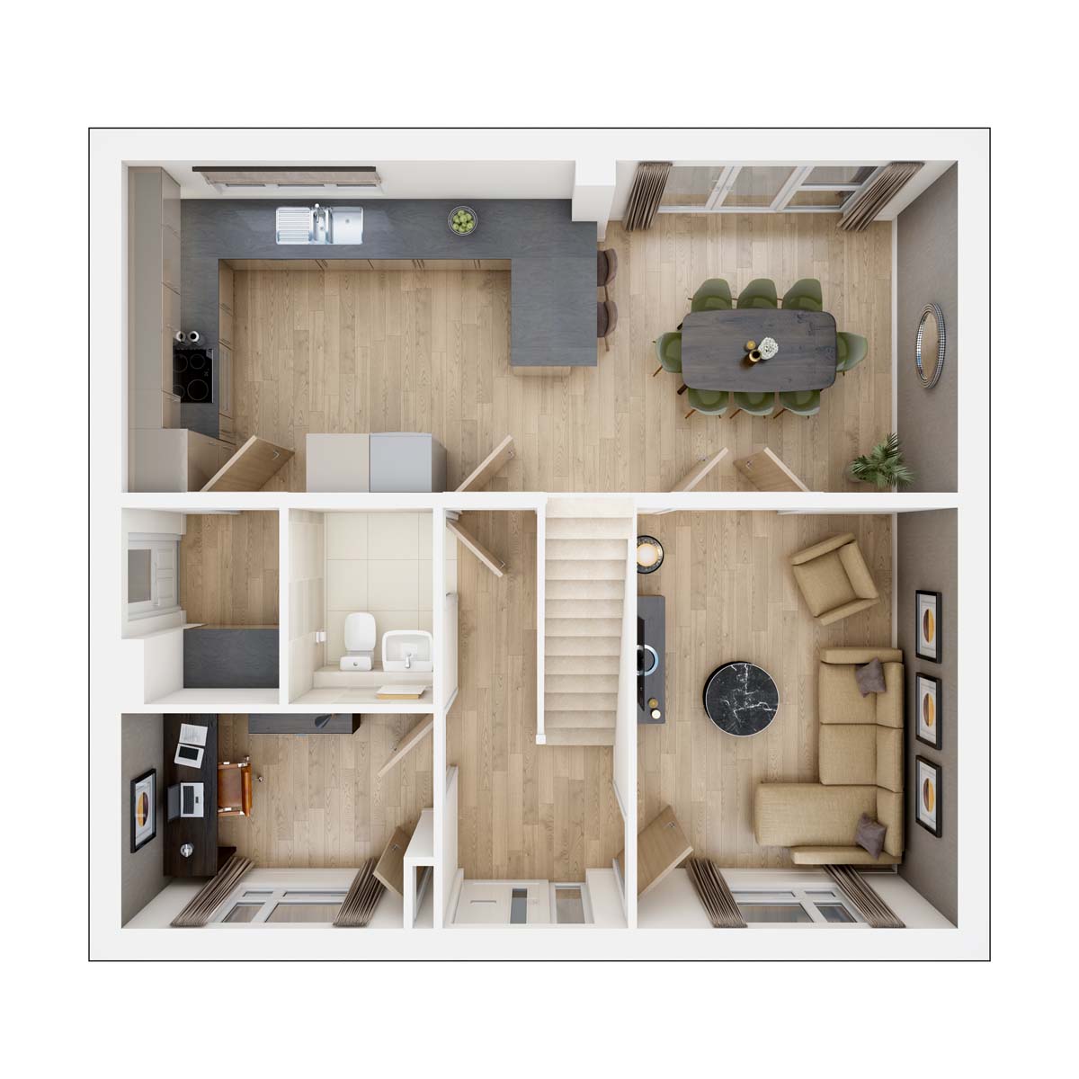 Rightford Ground Floor Plan