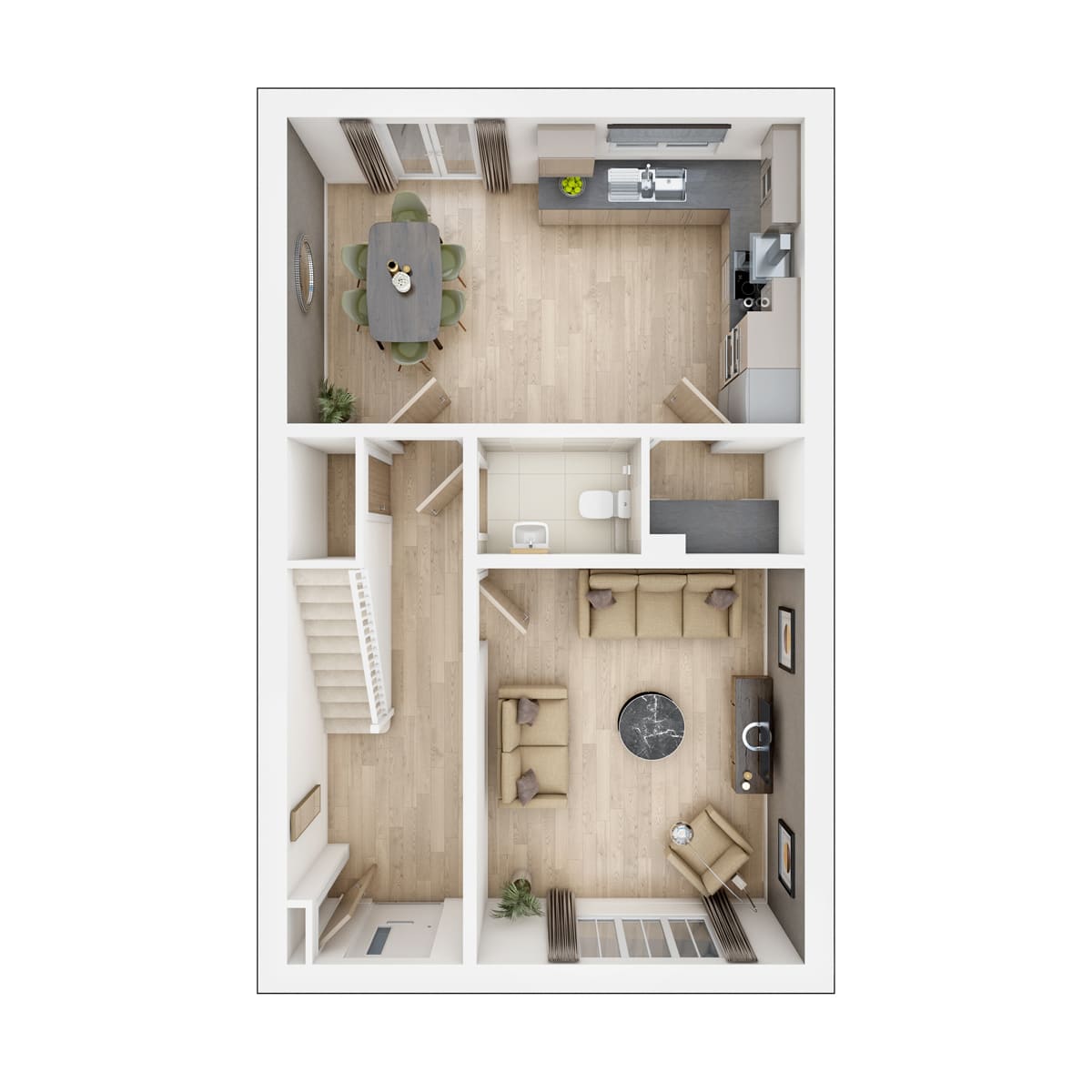 Midford Ground Floor Plan