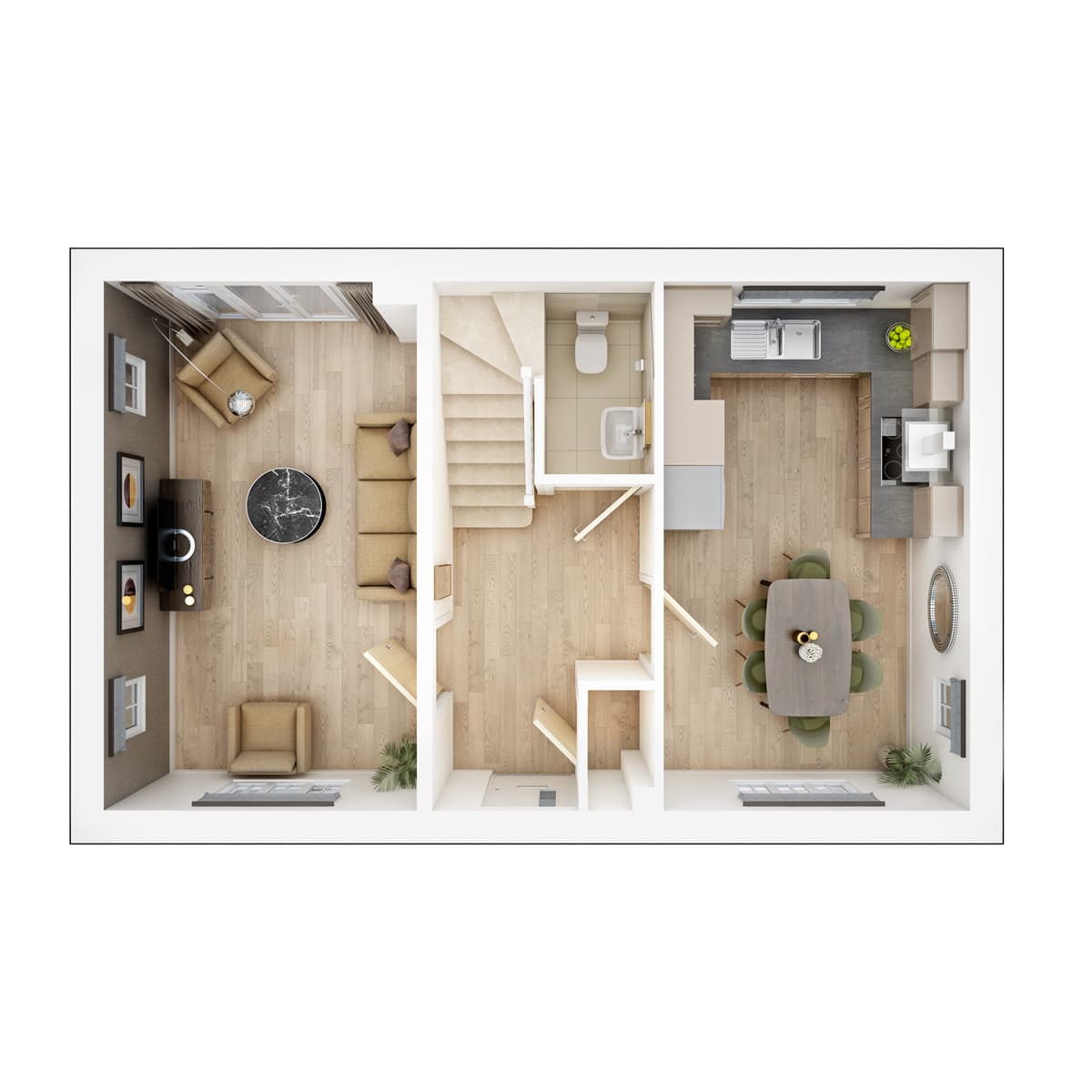 Yewdale Ground Floor Plan