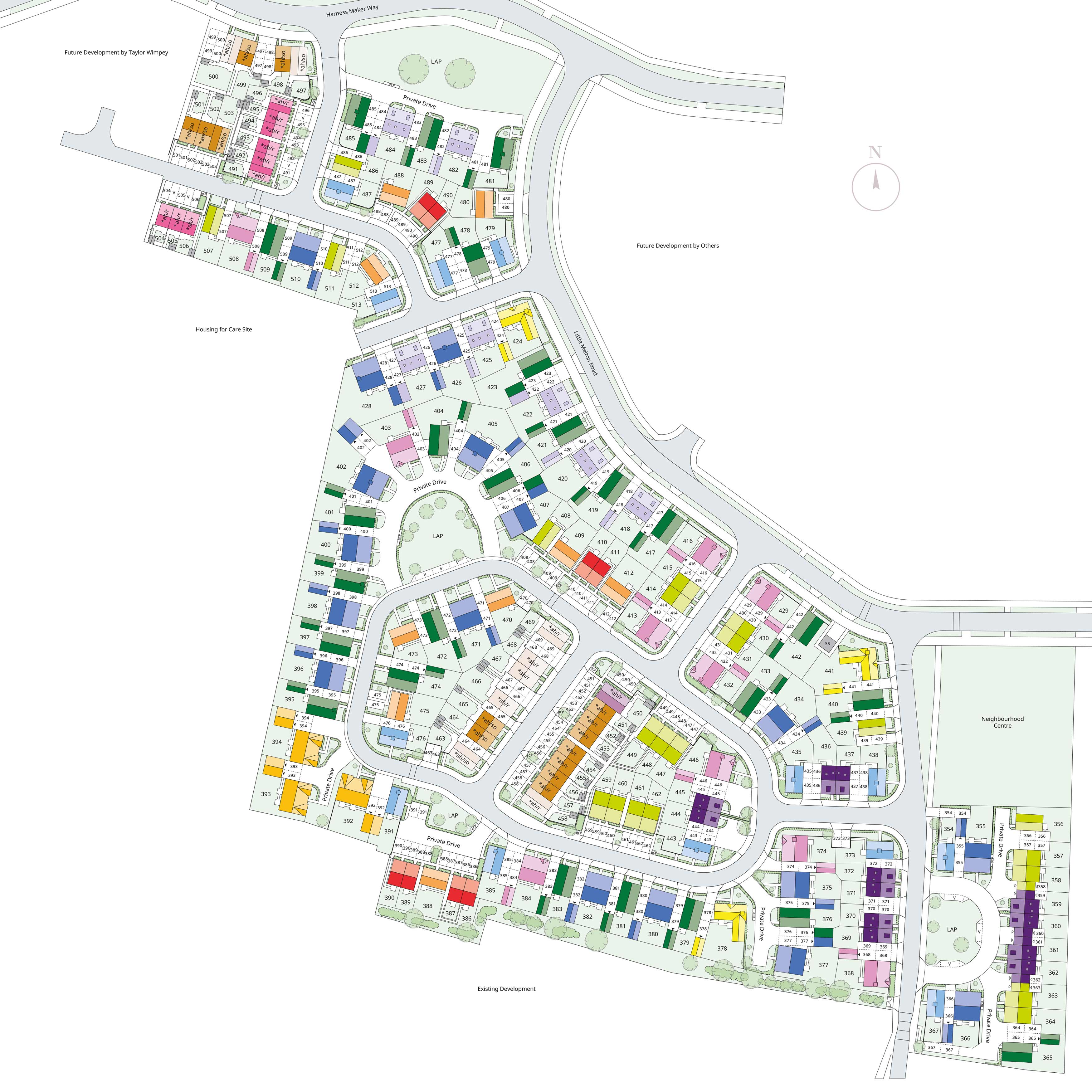 Heather Gardens site plan