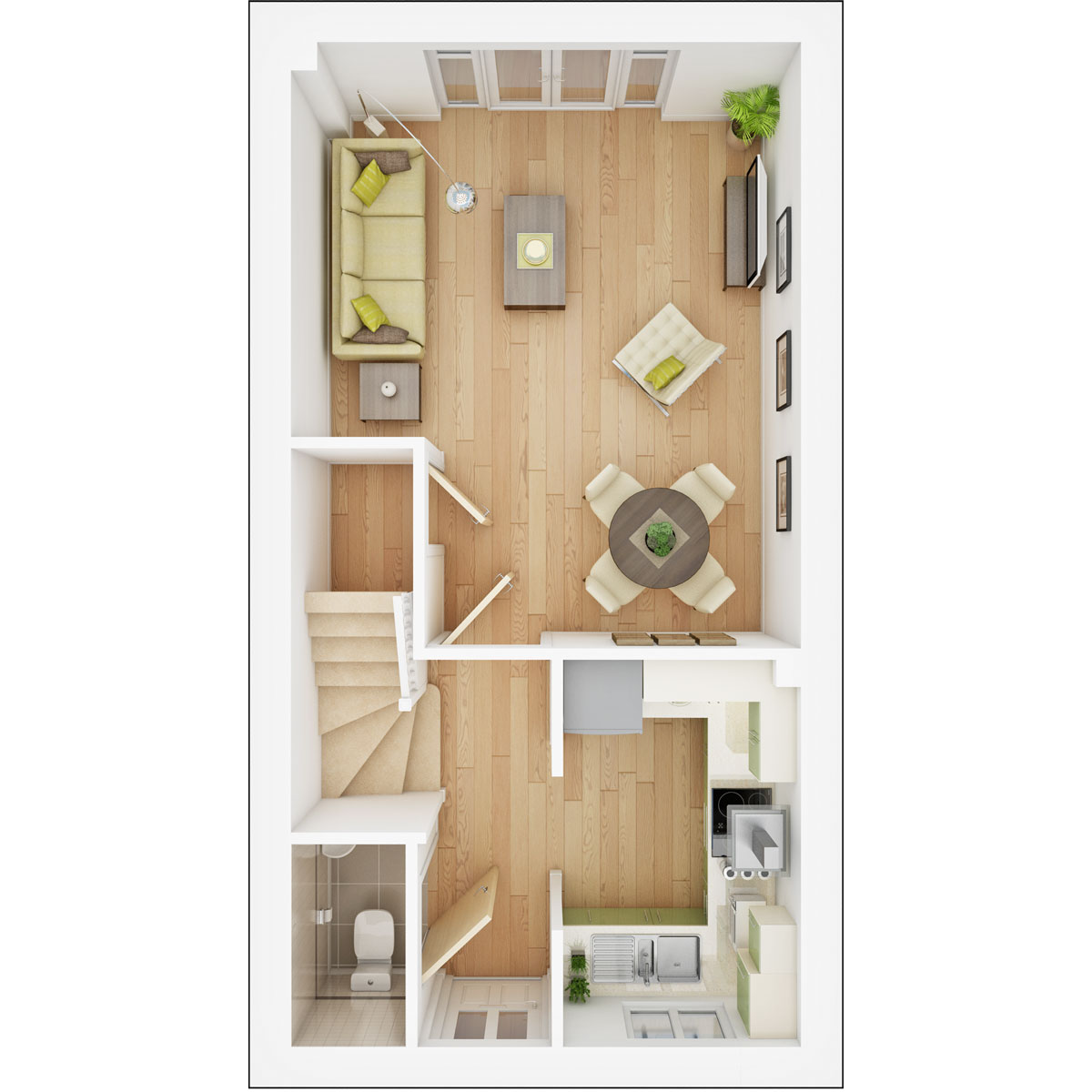 Canford Ground  Floor Plan