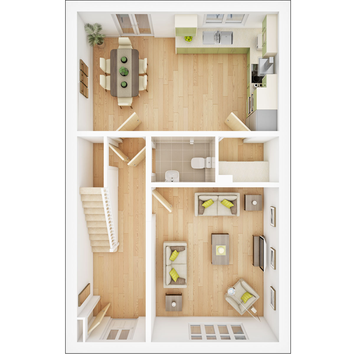 Midford Ground Floor Plan