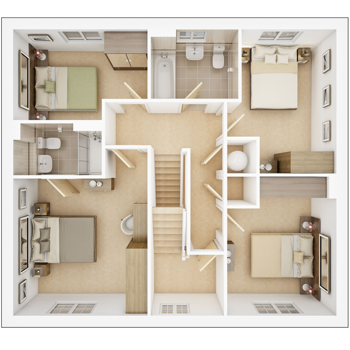 Sawston First Floor Plan