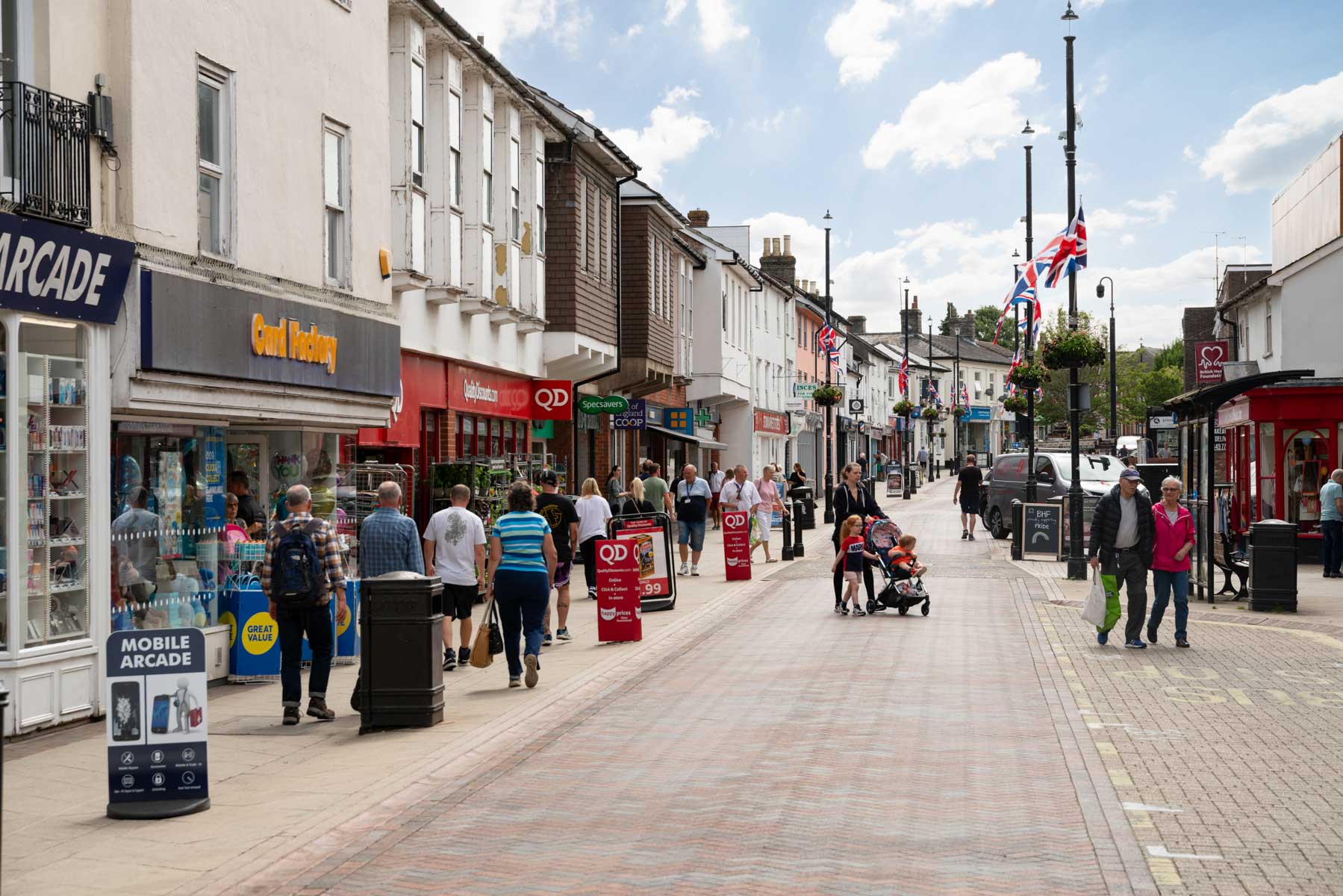 Stowmarket high street