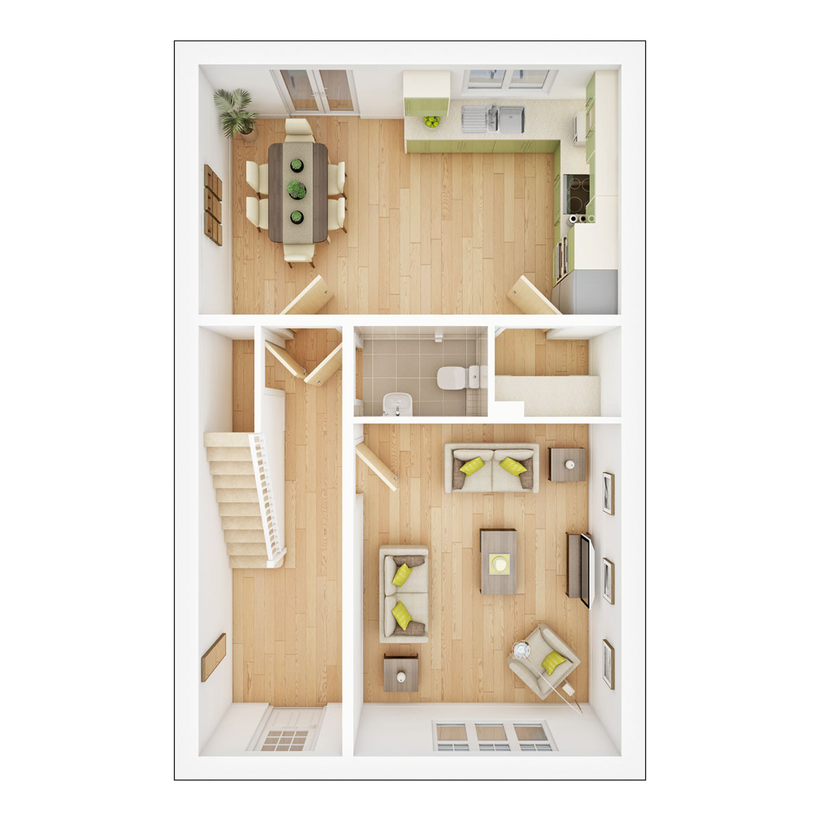 Midford Ground Floor Plan