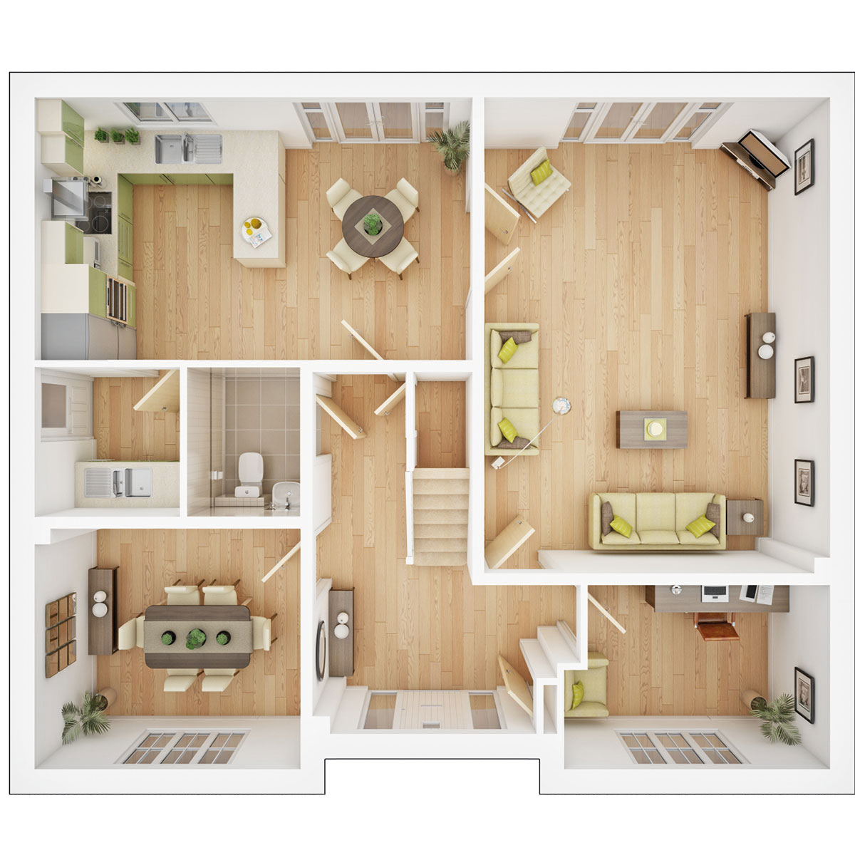 Wayford Ground Floor Plan