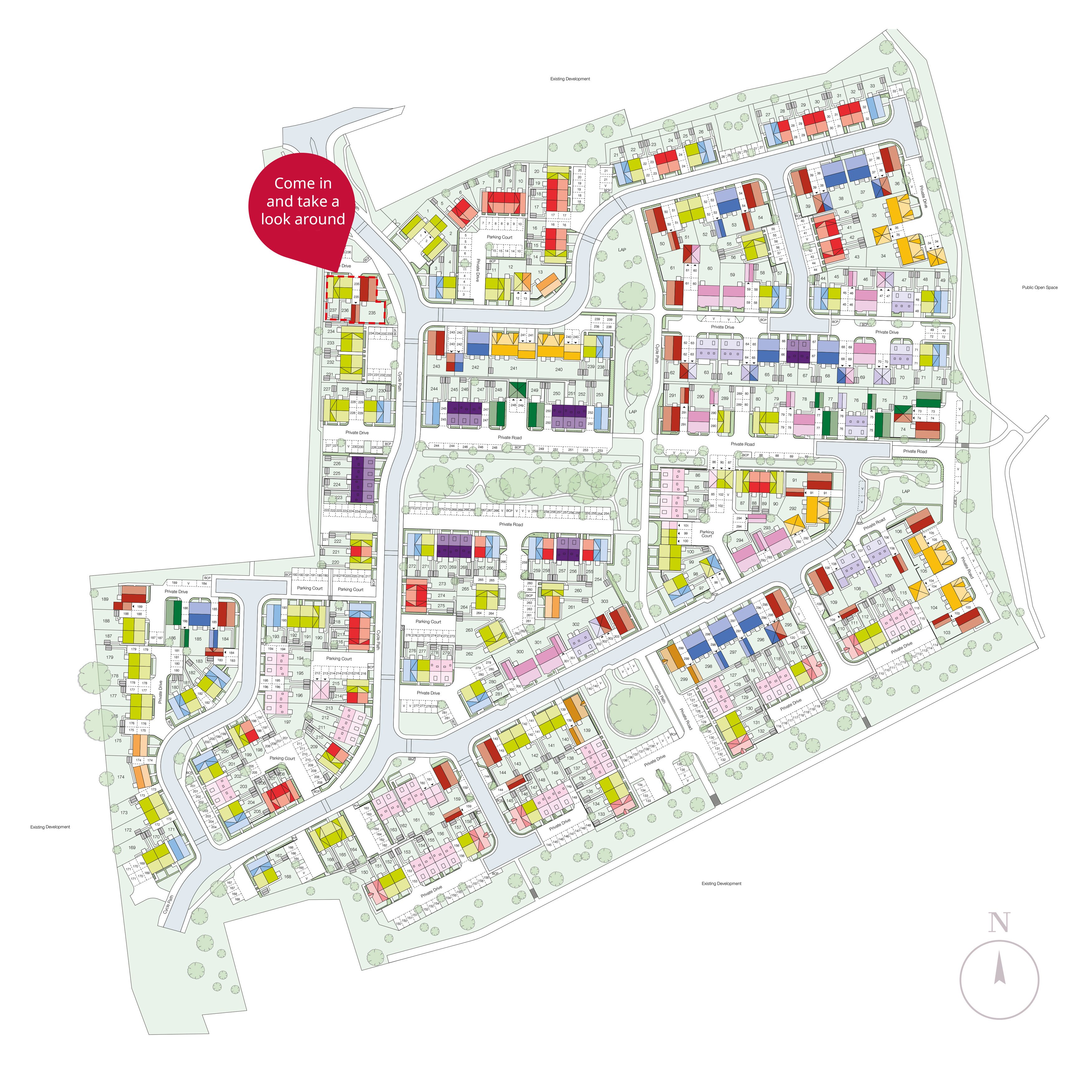 Stour View Site Plan