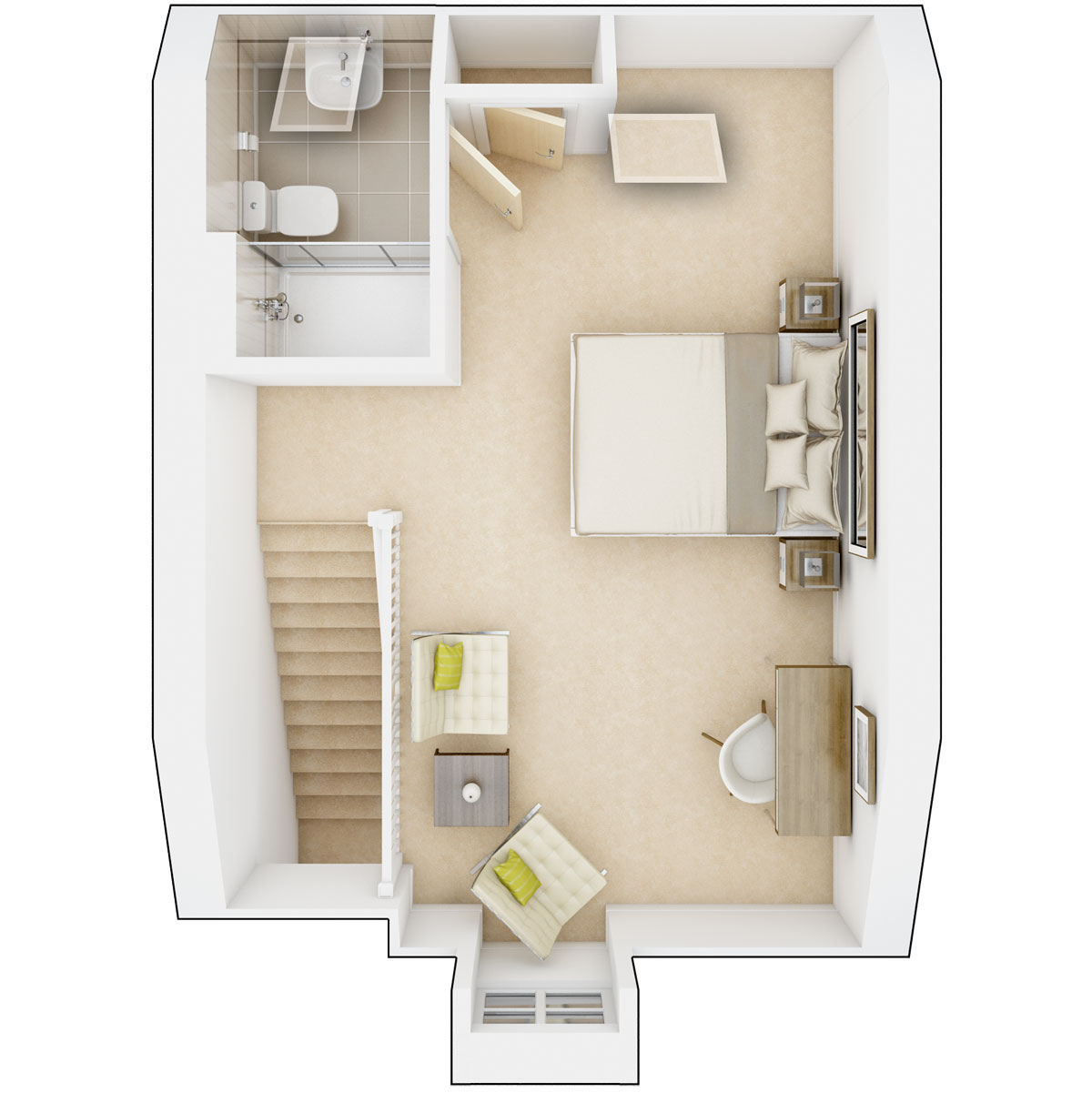 Braxton Special Second Floor Plan